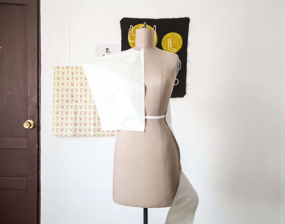 Manechin din amenajarea unui dressing
