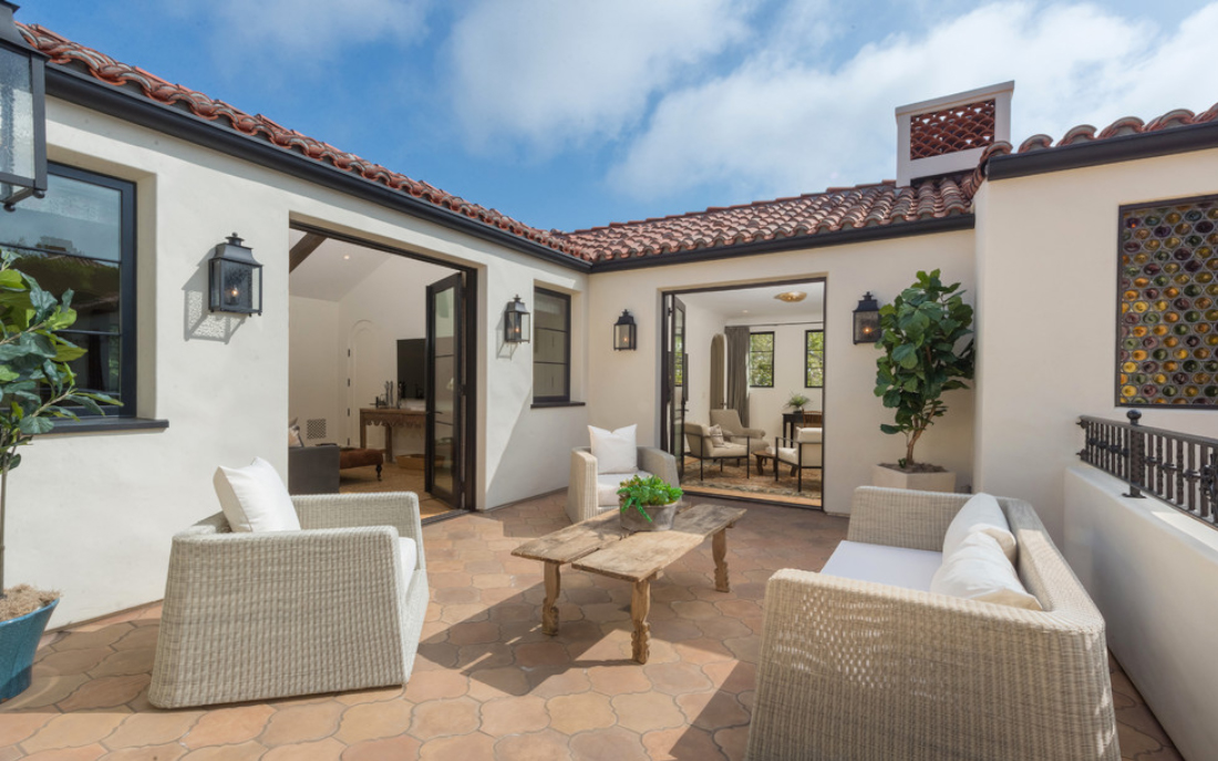 Balcon in stil mediteranean