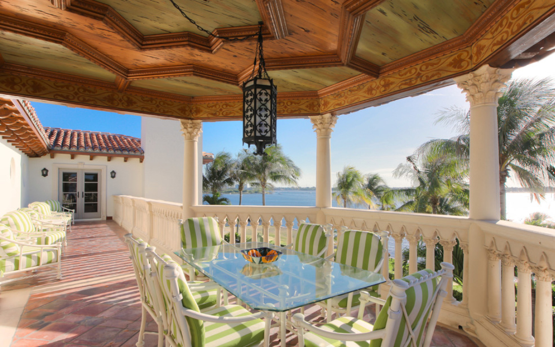 Balcon in stil mediteranean