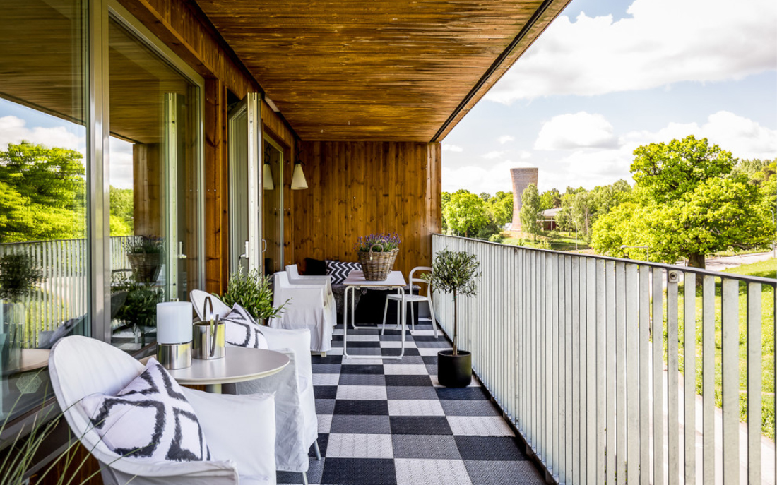 Balcon modern