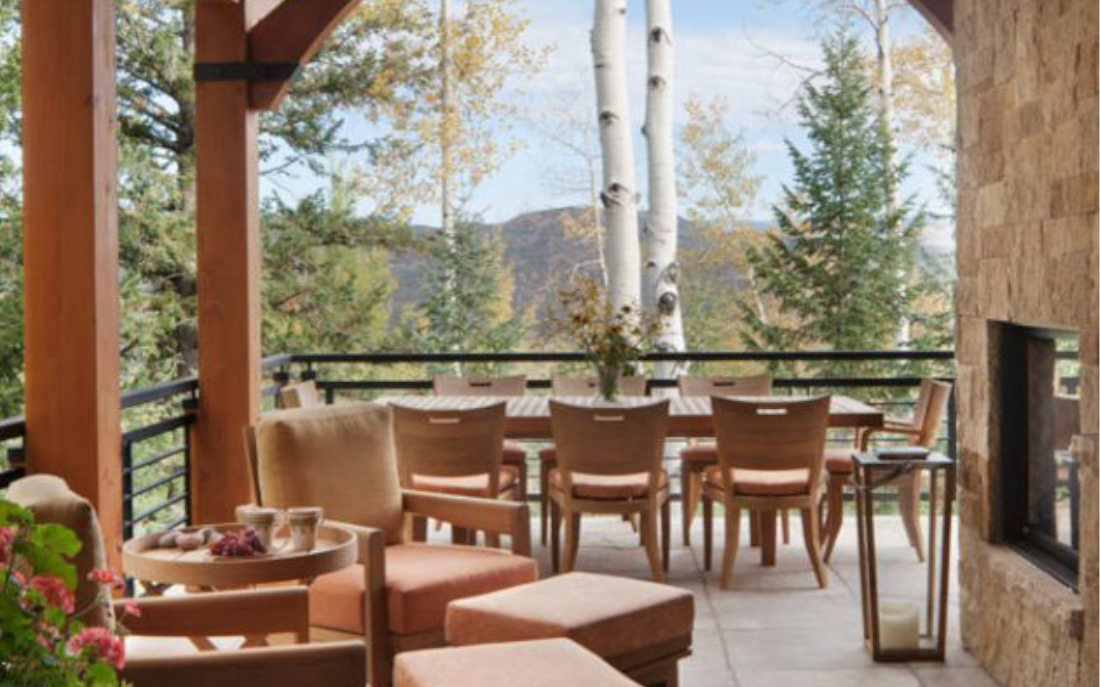 Balcon rustic