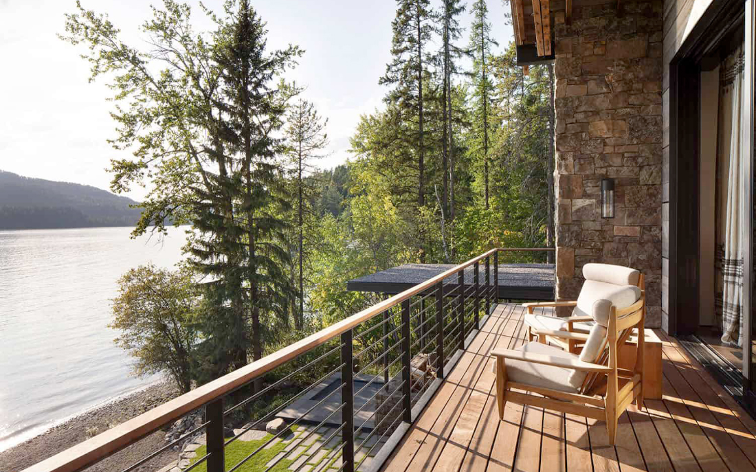 Balcon rustic