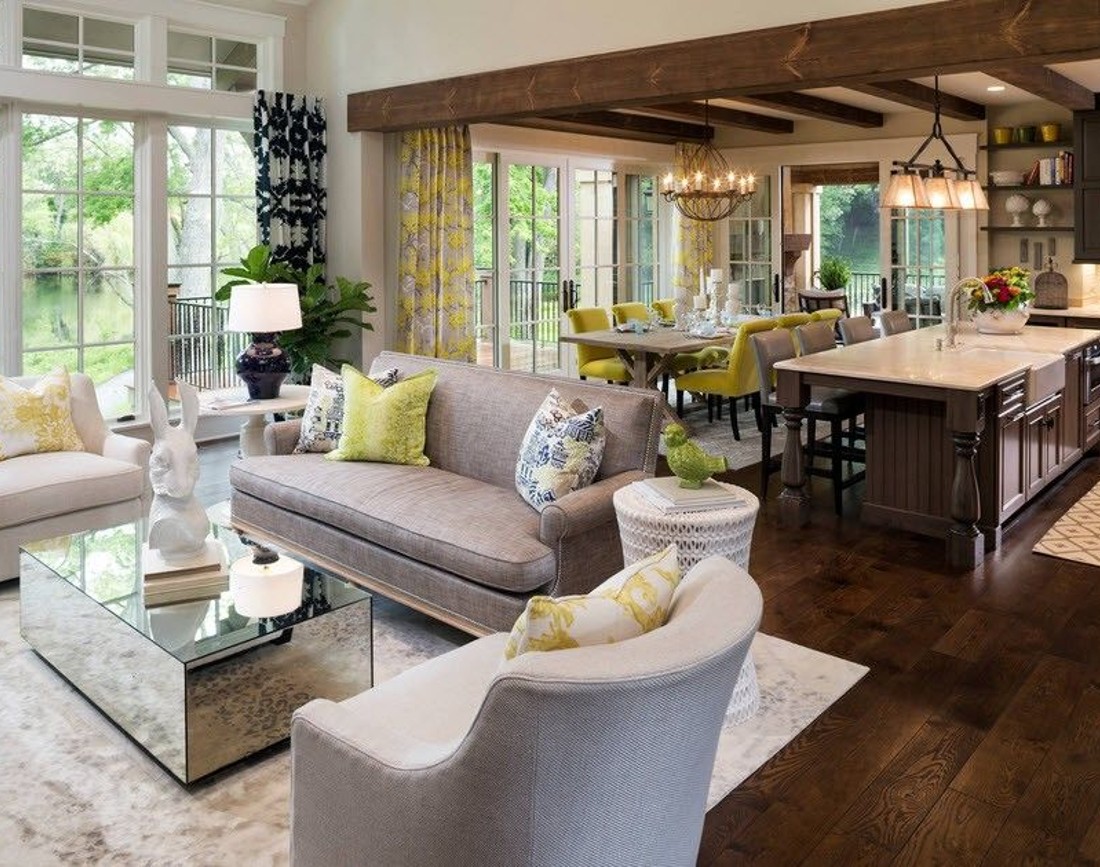 Finisaje de calitate intr-o casa in stil american