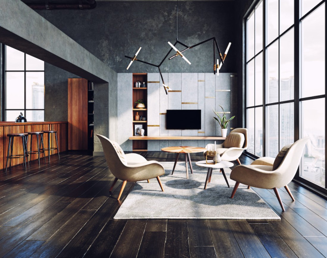 Amenajare de open space in stil contemporan