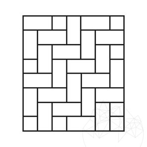 Piatra Cubica Marmura Kavala Cross Cut Buciardata, 30 x 40 x 4.5 cm