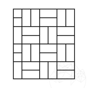 Travertin Peach Cross Cut Periat si Daltuit, 15 x 30.5 x 3 cm