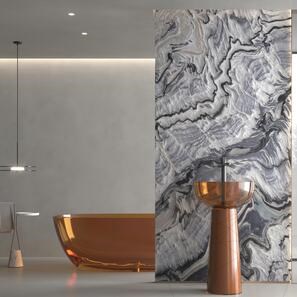 Lastra Marmura Silver Stream-Laminate Super Rock Design (2+1)CM