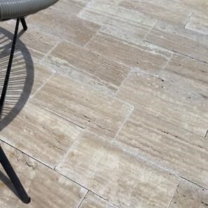 Travertin Wave Cut Antichizat 15.25 x 30.5 x 3 cm