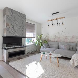 Ardezie Flexibila SKIN Ultra-Flex 2mm - Autumn White, 122x61 cm | Piatra pt Pereti, Mobilier, Fatade si Spatii Umede