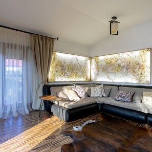 Ardezie Flexibila Translucida SKIN 2mm  - Indian Autumn, 210 x 105 cm | Iluminare Ambientala, Interior & Exterior