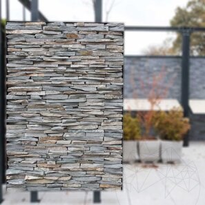 Ardezie Kavala 3D Strips | Piatra Decorativa pt. Placari Verticale, Exterior-Interior (10-12/palet)