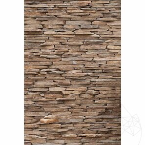 Ardezie Rusty Brown 3D Strips | Piatra Decorativa pt. Placari Verticale, Exterior-Interior (10-12/palet)