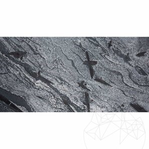 Ardezie Naturala Silver, Polisata (Lustruita), 60 x 30 x 1.2 cm | Ideala pt. Exterior/Interior, Vertical/Orizontal
