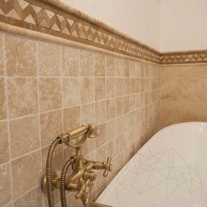 M1 Травертин Классик Ванд, 1,2 x 1,5 x 30,5 см