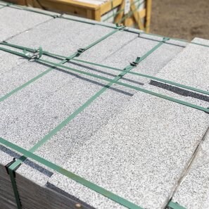 Bordura Granit Bianco Sardo, 20 x 25 x 50 cm (Bizot 2 cm 1L)