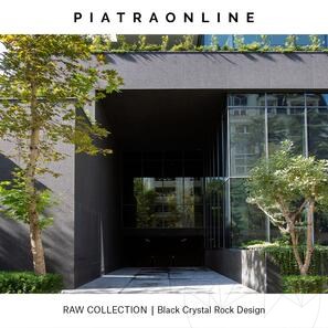 Гранитная плита Black Crystal Rock Design 3 см