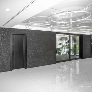 Гранитная плита Black Diamond Lineal Extreme Dark Design 3 см
