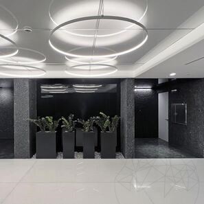Гранитная плита Black Diamond Lineal Extreme Dark Design 3 см
