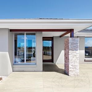 Piatra Sinterizata L'ALTRA PIETRA Cervino Beige, 40 X 120 X 2 cm, R11 - Antiderapanta pt exterior