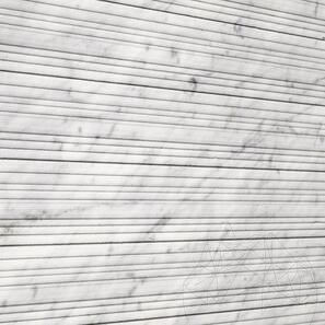 Lastra Marmura Carrara White Step Design 2CM