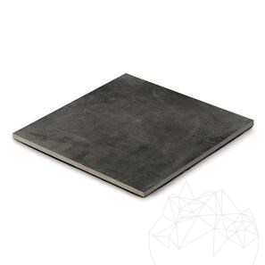 Piatra Sinterizata L'ALTRA PIETRA Cemento Black, 60 X 60 X 2 cm, R11 - Antiderapanta pt exterior
