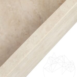 Раковина Arco Travertin Classic SRVS, 55 x 45 x 12 см