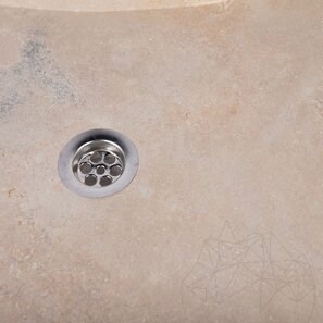 Раковина Arco Travertine Classic SSTS, 80 x 50 x 10 см