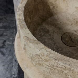 Отдельно стоящая раковина Colonnade Travertine Latte