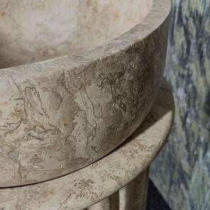 Отдельно стоящая раковина Colonnade Travertine Latte