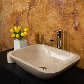 Раковина Matia Travertine Classic BRTA, 50 x 40 x 13 см