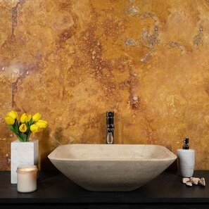 Раковина Matia Travertine Classic BRTA, 50 x 40 x 13 см