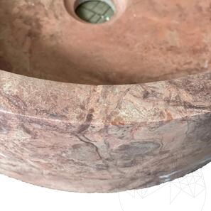Раковина Matia Travertine Opium Red RS-12