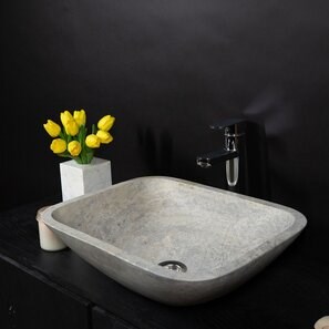 Раковина Matia Travertine Silver BRTA, 50 x 40 x 13 см