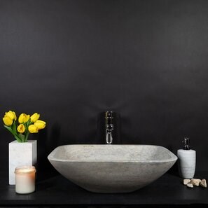 Раковина Matia Travertine Silver BRTA, 50 x 40 x 13 см