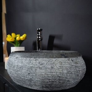 Раковина из мрамора Matia Ceppo Grey RS-24