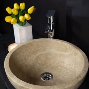 Раковина Matia travertine Classic RS-5, 42 x 15 см