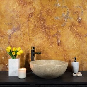 Раковина Matia travertine Classic RS-5, 42 x 15 см