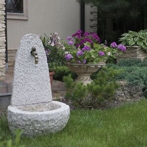 Garden Cismea Granite Padang Yellow, 40 x 40 x 70 см