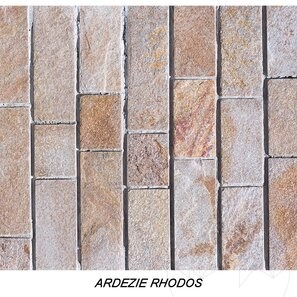 Удлинитель дымохода для печи 30 x 30 x 15 см (декоративный камень Rhodos)