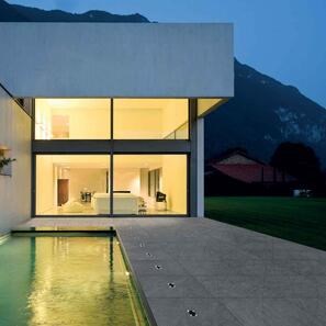 Piatra Sinterizata L'ALTRA PIETRA Dolomiti Grigio, 40 X 80 X 2 cm, R11 - Antiderapanta pt exterior