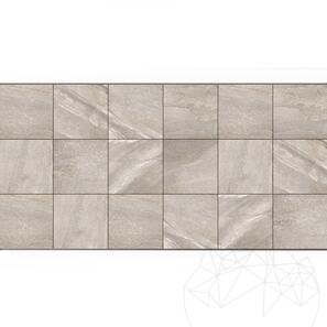 Piatra Sinterizata L'ALTRA PIETRA Etna Light Grey, 60 X 60 X 2 cm, R11 - Antiderapanta pt exterior