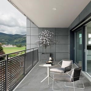 Piatra Sinterizata L'ALTRA PIETRA Etna Light Grey, 40 X 80 X 2 cm, R11 - Antiderapanta pt exterior