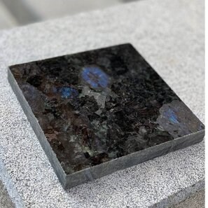 Labradorit Extra Blue Polisat, 60 x 30 x 2 cm