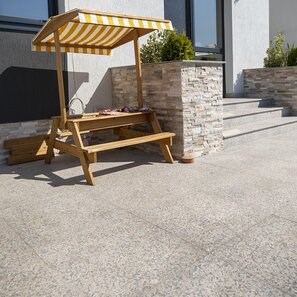 Granit Santa Rossa Fiamat, 60 x 60 x 1.8 cm