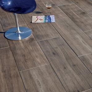 Piatra Sinterizata L'ALTRA PIETRA Harena Holz Marrone, 40 X 120 X 2 cm, R11 - Antiderapanta pt exterior