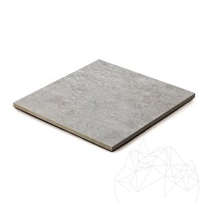 L&#39;ALTRA PIETRA Castello Grey, 60 x 60 x 2 см, R11 (противоскользящий)