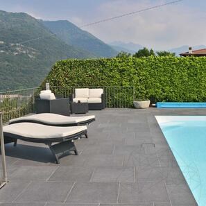 Piatra Sinterizata L'ALTRA PIETRA Colosseo Basalt Grau, 60 X 60 X 2 cm, R11 - Antiderapanta pt exterior