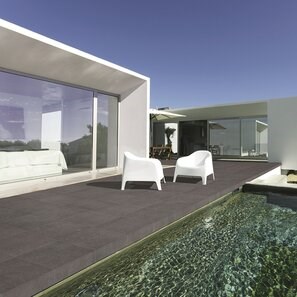 Piatra Sinterizata L'ALTRA PIETRA Colosseo Basalt Grau, 60 X 60 X 2 cm, R11 - Antiderapanta pt exterior