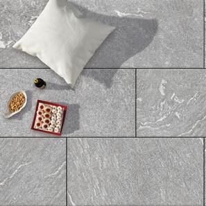 Piatra Sinterizata L'ALTRA PIETRA  Colosseo Grigioni, 60 X 120 X 2 cm, R11 - Antiderapanta pt exterior