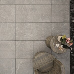 Piatra Sinterizata L'ALTRA PIETRA Colosseo Silvergrau, 60 X 60 X 2 cm, R11 - Antiderapanta pt exterior
